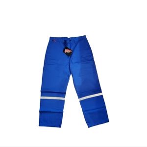 New Red Wing Mens Blue Visibility Reflective Striped Work Cargo Pants 30 NWT